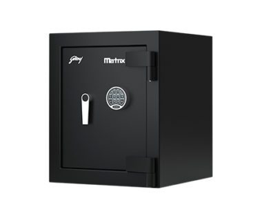 Godrej Matrix Safe Electronic Home Locker I Fire and Burglary Resistance Digital Lock Tijori