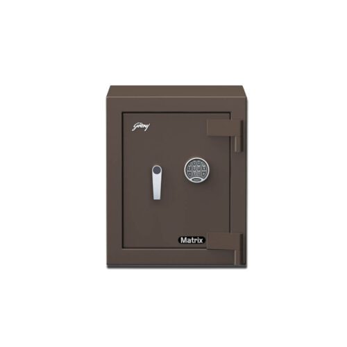 Godrej Matrix 1814 V5 Digital Safe Locker, 50Ltr [Coffee Brown]