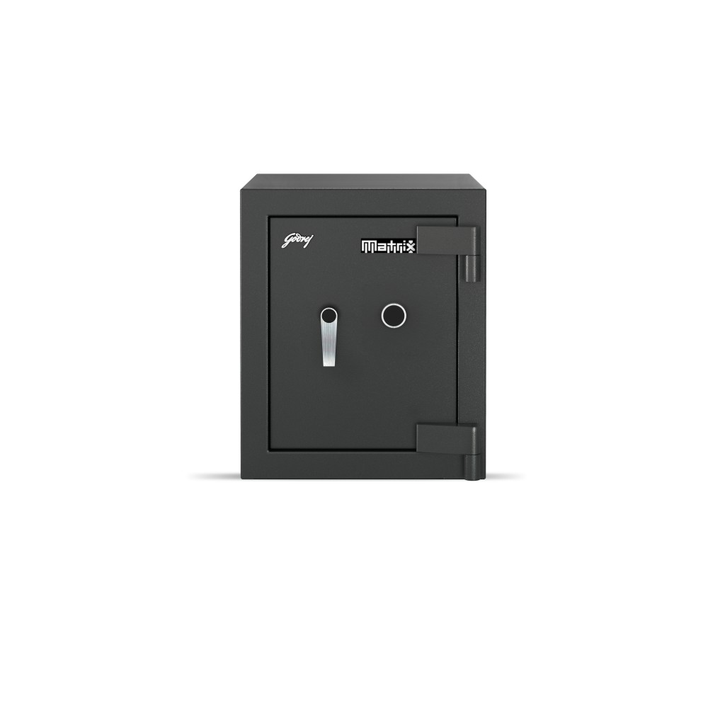 Godrej Matrix 1814 Mechanical Key Lock Safe Locker Burglar Resistant Tijori is one of the strongest home safes available in the market.