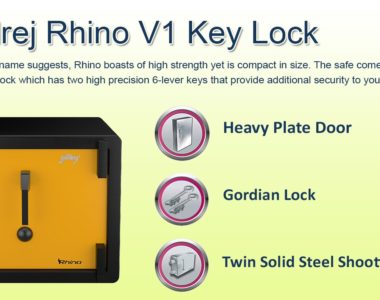 Godrej Rahino Key Lock safe