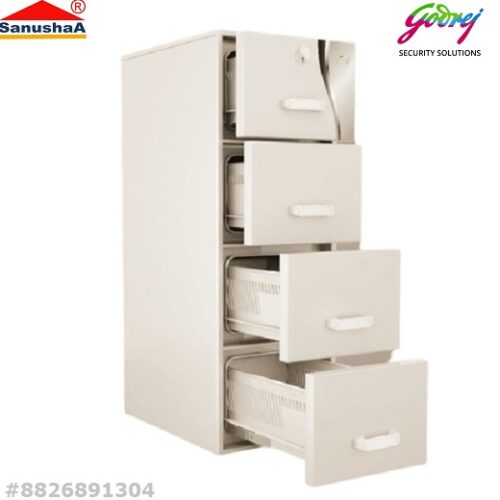 Godrej FRFC Fire Safe Filing Cabinet 4 DR 1HR