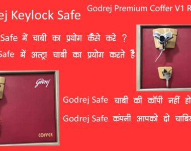 Godrej Safe Premium coffer V1 Red home locker