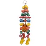 BANI Handicraft Wooden Door Toran, Feng Shui Toran, Handmade Door Window Feng Shui Toran or Vastu wind chime for Home/Office- call 8826891304