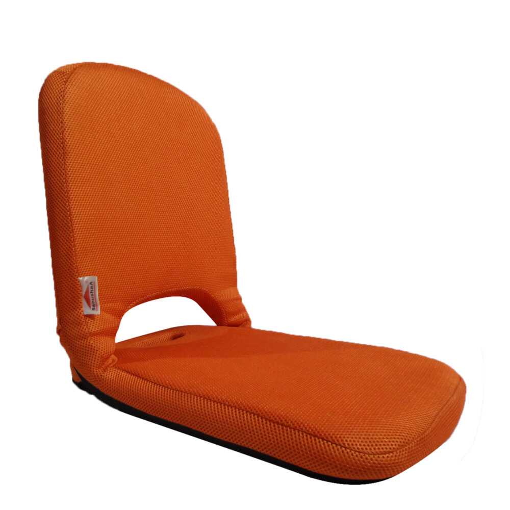 SANUSHAA Eezysit Portable Folding Seat Orange, meditation chair yoga, what's up 8826891304 at Sanushaa Store @ Best rate for your product.