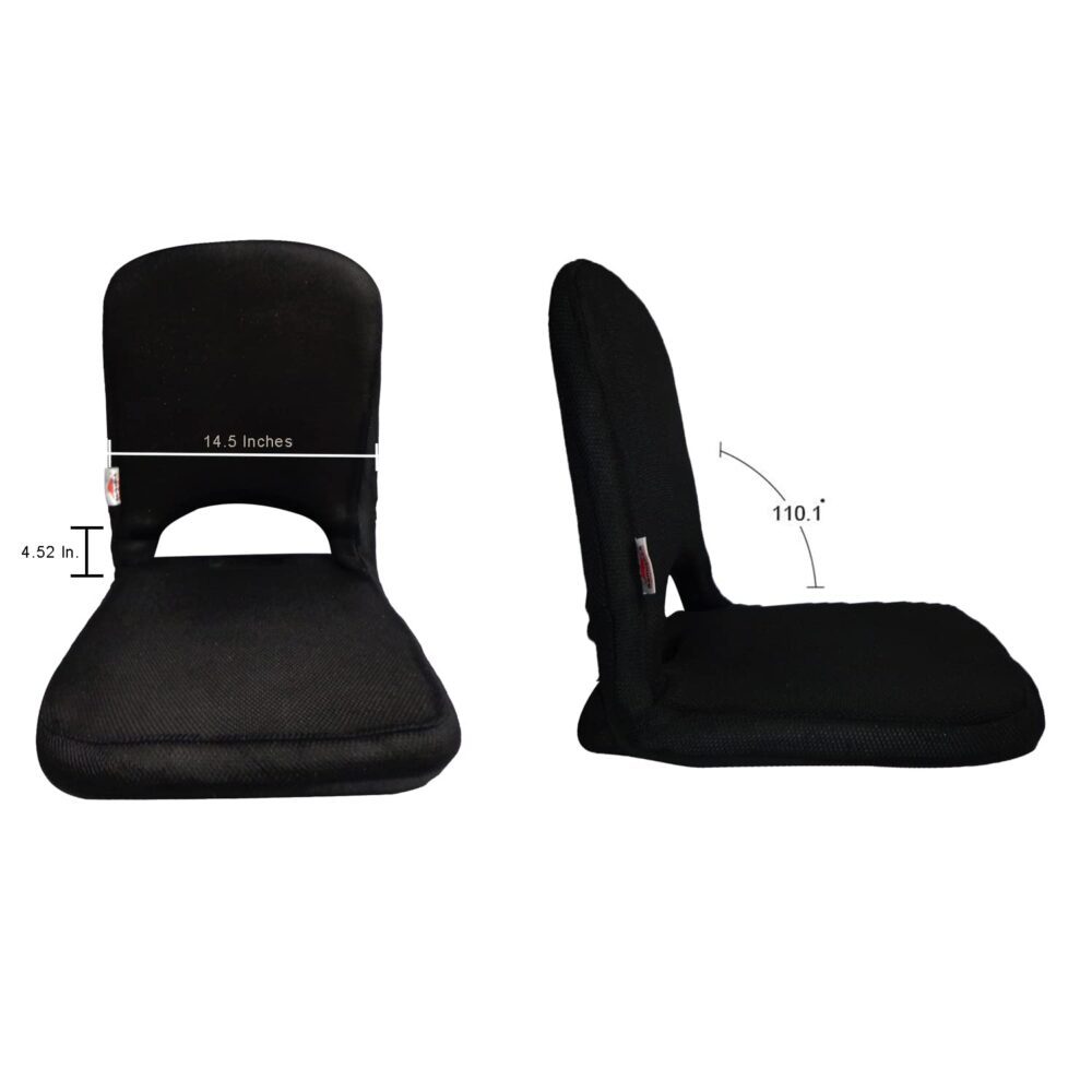 SANUSHAA Eezysit Portable Folding Seat Black, meditation chair yoga what's up 8826891304 at Sanushaa Store @ Best rate for your product.