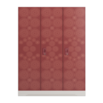 Godrej Interio Slimline 3 Door Almirah Brown, Sanushaa is your Auth. supplier, Buy from sanushaa store or what's up 8826891304.