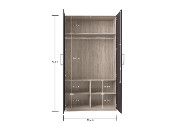 Godrej Interio Kalista Wooden Wardrobe, Sanushaa is your Auth. supplier, Buy from sanushaa store or what's up 8826891304.