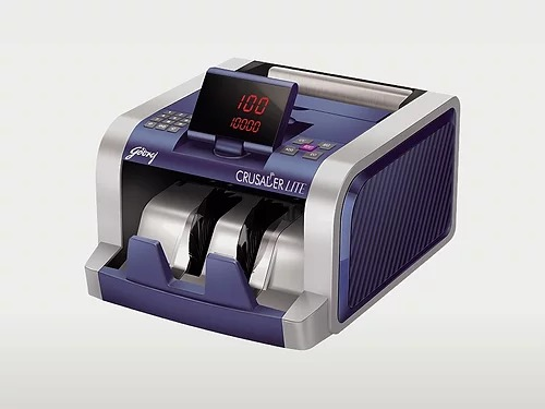 Godrej Crusader Lite Currency Counting Device, Sanushaa is your Auth. supplier, Buy from sanushaa store or what's up 8826891304.