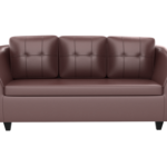 Godrej Interio Ecliptic 3 Seater Sofa - Burgundy, Sanushaa is your Auth. supplier, Buy from sanushaa store or what's up 8826891304.