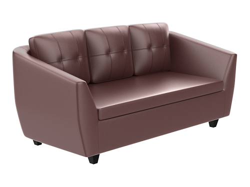 Godrej Interio Ecliptic 3 Seater Sofa - Burgundy, Sanushaa is your Auth. supplier, Buy from sanushaa store or what's up 8826891304.
