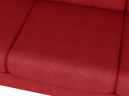 Godrej Interio Flight 3 Seater Sofa Fabric - Red, Sanushaa is your Auth. supplier, Buy from sanushaa store or what's up 8826891304.