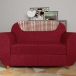 Godrej Interio Petal 2 Seater Sofa - Indian Red, Sanushaa is your Auth. supplier, Buy from sanushaa store or what's up 8826891304.