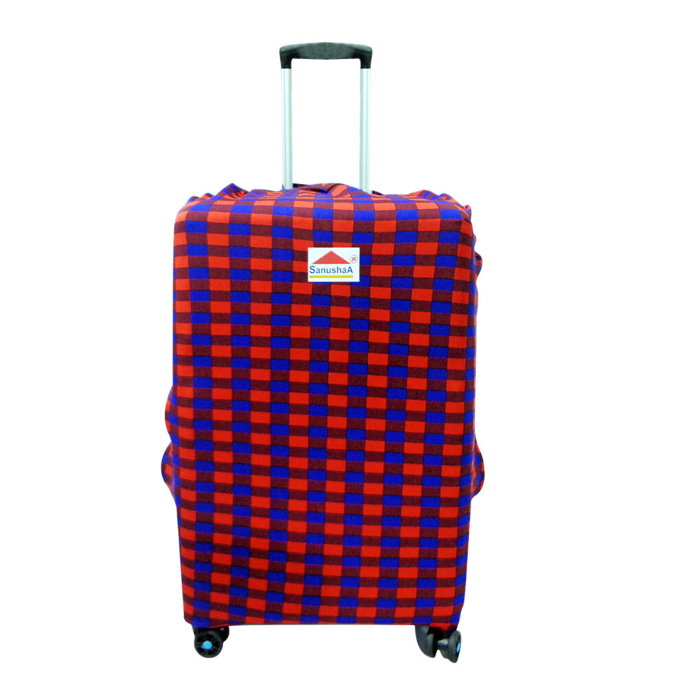 SANUSHAA Luggage Cover 75 cm (28 Inch) , Book and confirm the from authrized distibutor sanushaa.in or contact at 8826891304.