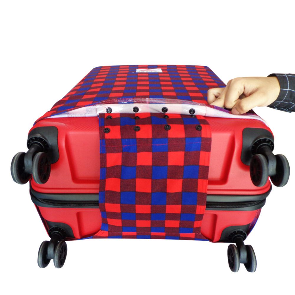 SANUSHAA Luggage Cover 75 cm (28 Inch) , Book and confirm the from authrized distibutor sanushaa.in or contact at 8826891304.