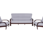 Godrej Interio Timberland 5 Seater Sofa Set - Grey, Sanushaa is your Auth. supplier, Buy from sanushaa store or what's up 8826891304.