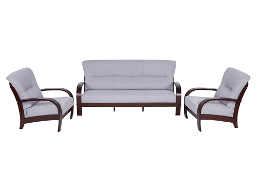 Godrej Interio Timberland 5 Seater Sofa Set - Grey, Sanushaa is your Auth. supplier, Buy from sanushaa store or what's up 8826891304.