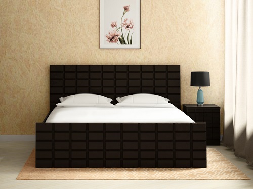 Godrej Interio Chocolate V2 King Size Bed - Cola Rain, Sanushaa is your Auth. supplier, Buy from sanushaa store or what's up 8826891304.
