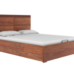 Godrej Interio Goldust Pro King Bed Sheesham - Fine Walnut, Sanushaa is your Auth. supplier, Buy from sanushaa store or what's up 8826891304.