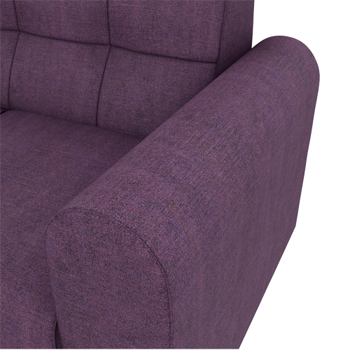Godrej Interio Orbit L Shape LH Sofa Fabric Sofa - Purple, Sanushaa is your Auth. supplier, Buy from sanushaa store or what's up 8826891304.