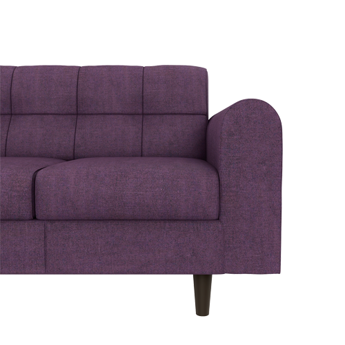 Godrej Interio Orbit L Shape LH Sofa Fabric Sofa - Purple, Sanushaa is your Auth. supplier, Buy from sanushaa store or what's up 8826891304.
