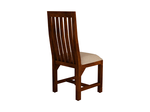 Godrej Interio Echo Solid Wood Dining Chair - Reddish Brown, Sanushaa is your Auth. supplier, Buy from sanushaa store or what's up 8826891304.