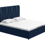 Godrej Interio Turf King Size Bed - Deep Blue, Sanushaa is your Auth. supplier, Buy from sanushaa.in store or what's up 8826891304.