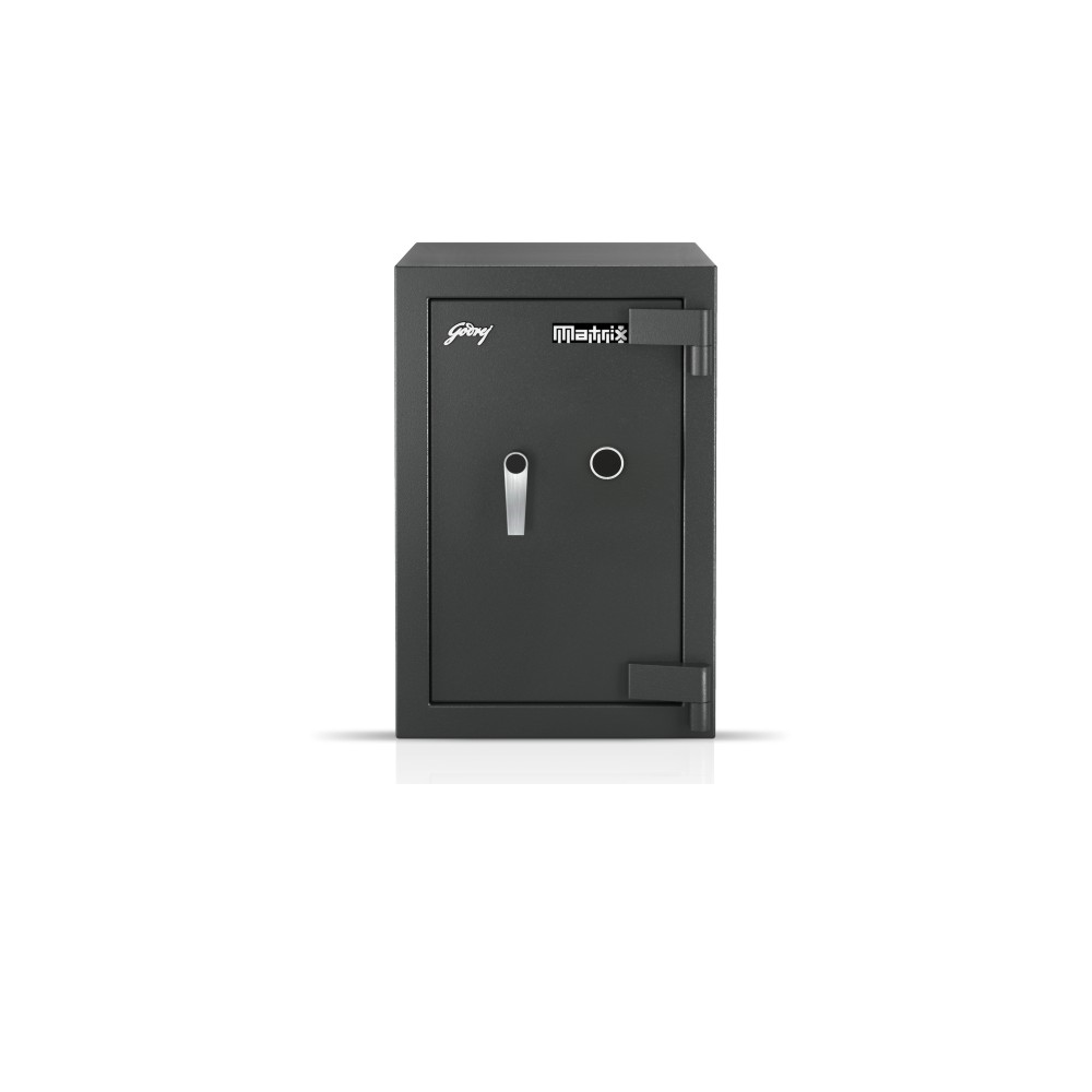 Godrej Matrix 2414 KL Home Safe Locker Black, home lockers are designed to offer personalized security. Its locking system uses.