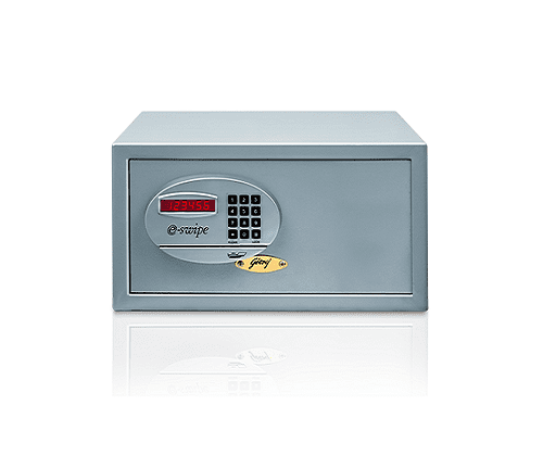 Godrej E-Swipe Electronic Home Locker Grey, home lockers are designed to offer personalized security. Its locking system uses.