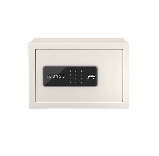 Godrej NX Pro Digital (8L) Ivory Home Locker, home lockers are designed to offer personalized security. Its locking system uses.