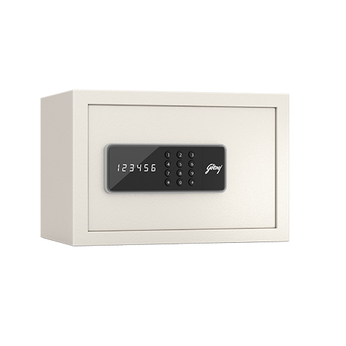 Godrej NX Pro Digital (8L) Ivory Home Locker, home lockers are designed to offer personalized security. Its locking system uses.