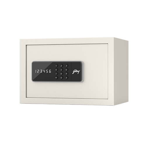 Godrej NX Pro Digital (8L) Ivory Home Locker, home lockers are designed to offer personalized security. Its locking system uses.