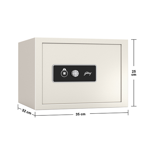 Godrej NX Pro 20 Litres KL Home Locker Ivory, home lockers are designed to offer personalized security. Its locking system uses.