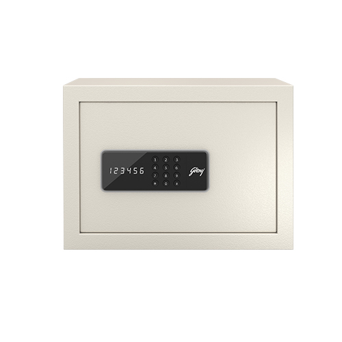 Godrej NX Pro Digital (15L) Ivory Home Locker, home lockers are designed to offer personalized security. Its locking system uses.