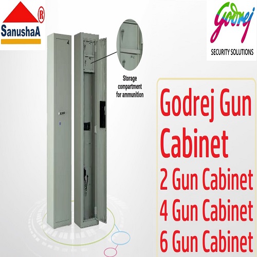 Godrej Gun Cabinets For Storage of Gun Safe, home lockers are designed to offer personalized security. Its locking system uses.