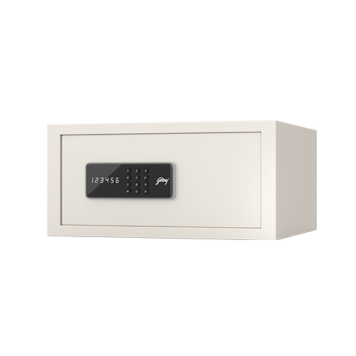 Godrej NX Pro Digital (25L) Ivory Home Locker, home lockers are designed to offer personalized security. Its locking system uses.