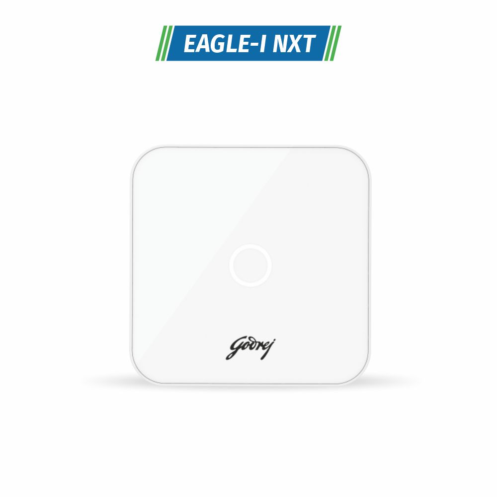 Godrej Eagle-I NXT Wifi Home Alarm System, Buy your home camera and alaram from authorised distributors of godrej sanushaa technologies.