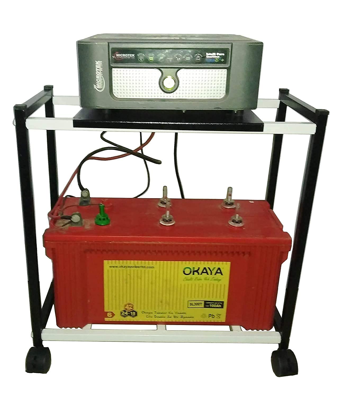 Sanushaa Inverter Metal Trolley for Home Tier 2, book the sanushaa or baash distributors produts from website www.mytijori.com