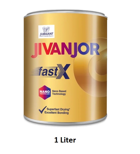 Jubilant Jivanjor Fast X Adhesive 1 Liter (Fevicol), book or buy the best of jivanjor adhesive product from sanushaa technologies pvt ltd.