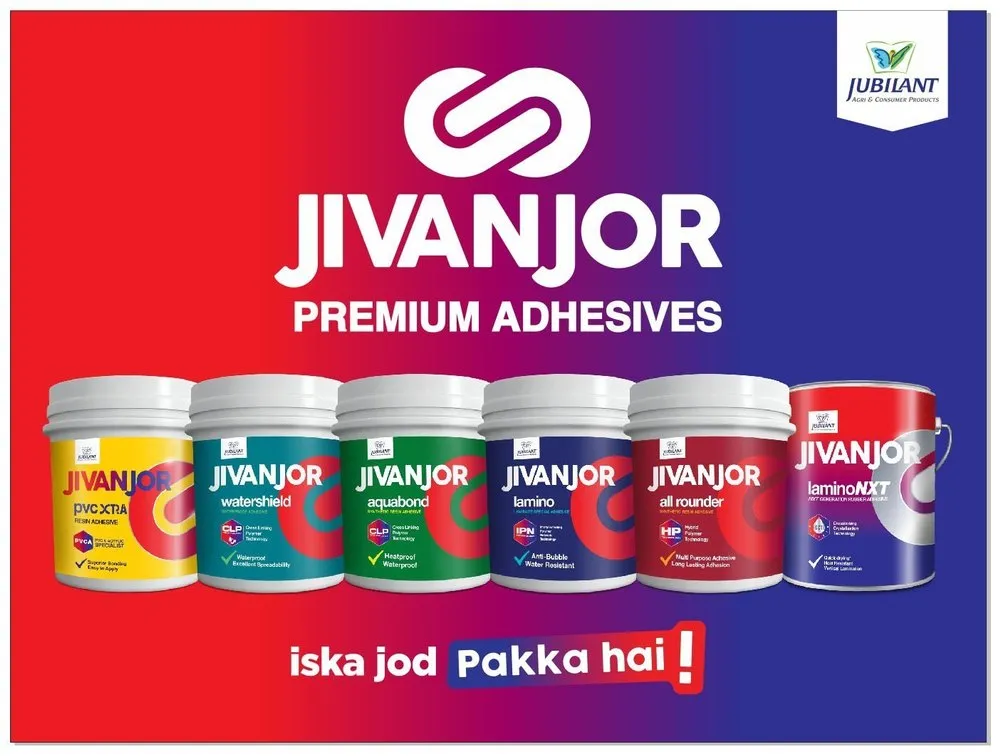 Jubilant Jivanjor Lamino IPN Laminate Special Adhesive 5 Liter, book and buy the adhesive of jubilant jivanjor from sanushaa technologies pvt ltd.