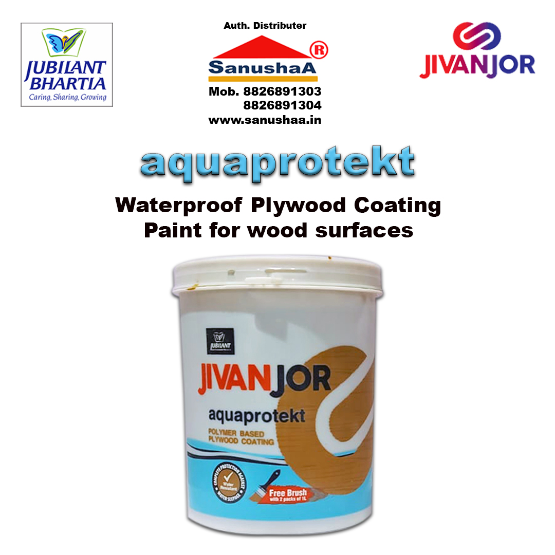 Waterproof plywood coating paint