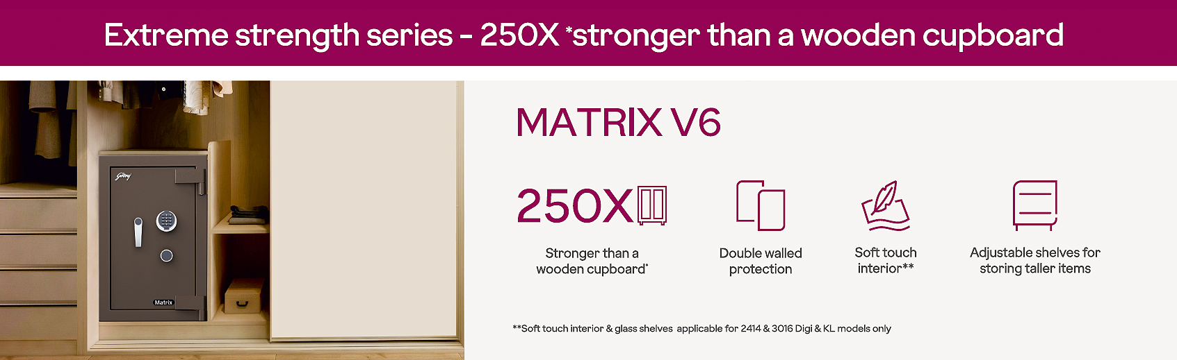 Godrej 250X Stronger Safe & Locker