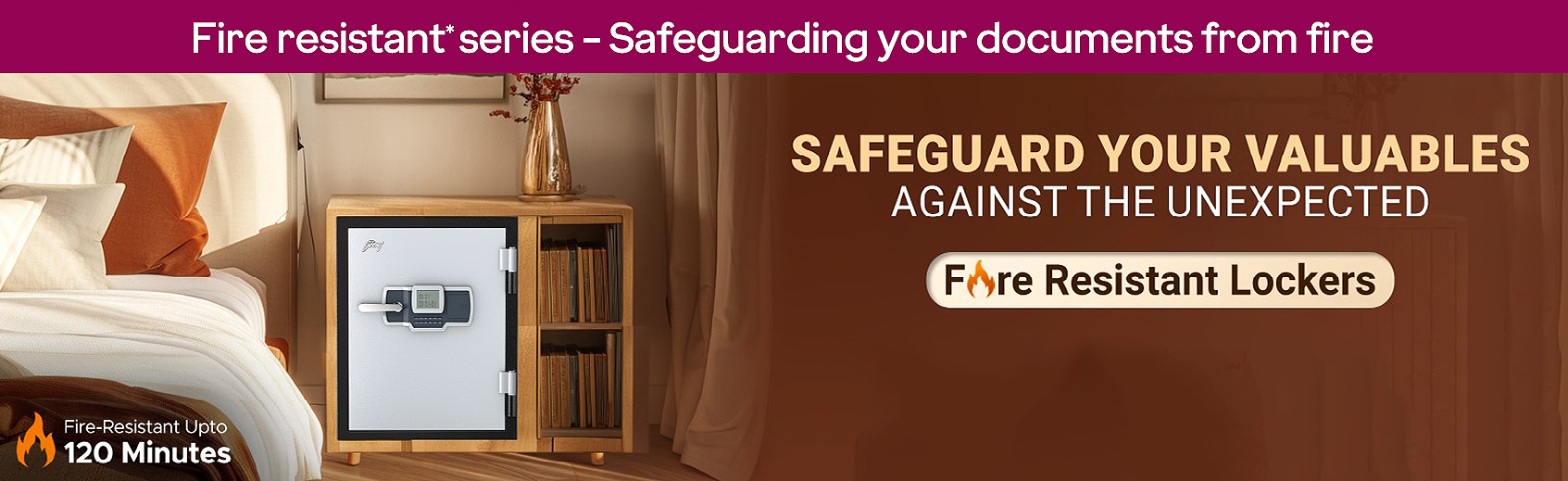 Godrej Fire Resistant Safe Range