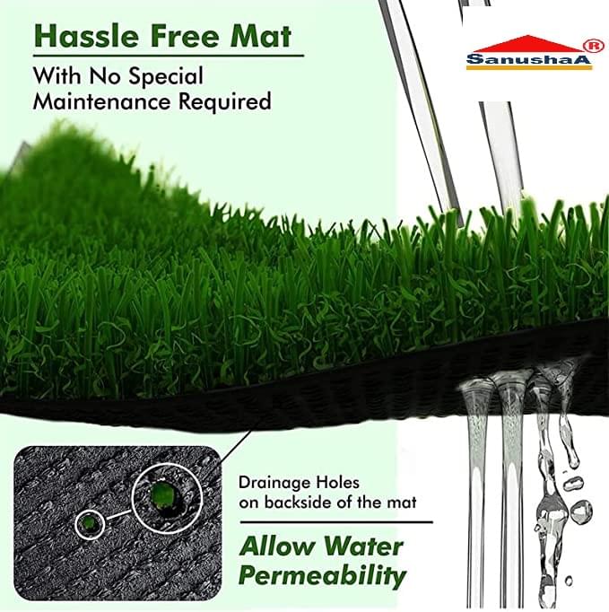 Sanushaa Artificial Grass Carpet