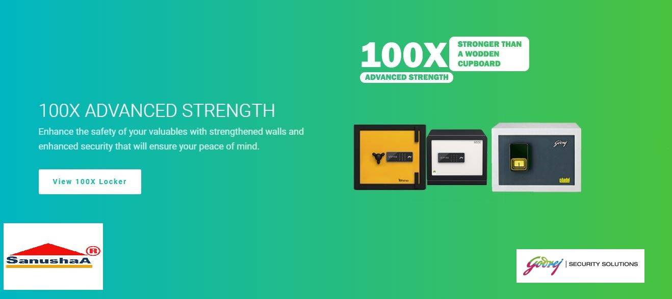 Godrej 100X Stronger Safe